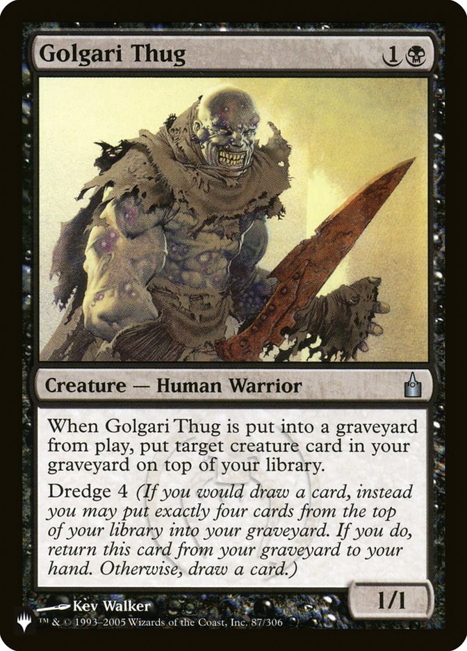 Golgari Thug [The List] | Odin's Place