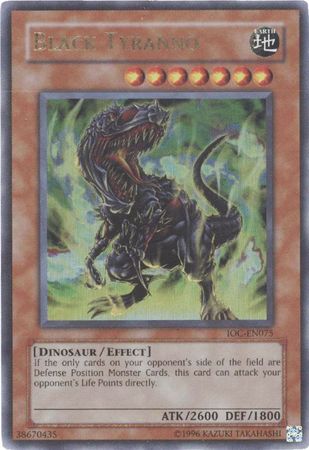Black Tyranno [IOC-EN075] Ultra Rare | Odin's Place