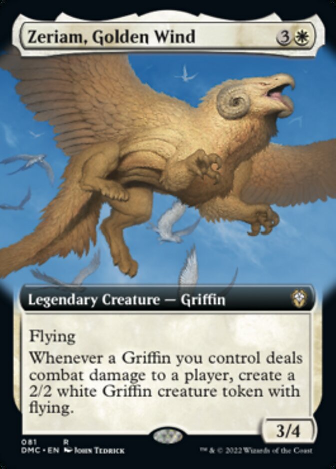 Zeriam, Golden Wind (Extended Art) [Dominaria United Commander] | Odin's Place