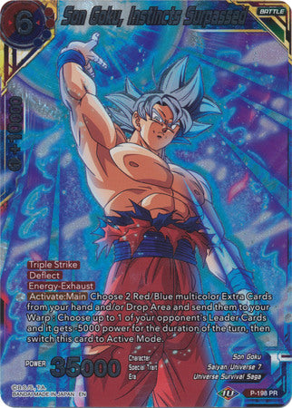 Son Goku, Instincts Surpassed (P-198) [Promotion Cards] | Odin's Place