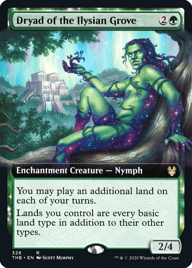 Dryad of the Ilysian Grove (Extended Art) [Theros Beyond Death] | Odin's Place