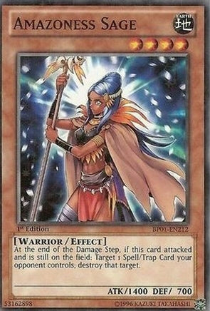 Amazoness Sage [BP01-EN212] Starfoil Rare | Odin's Place