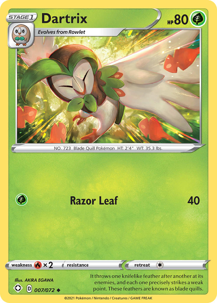 Dartrix (007/072) [Sword & Shield: Shining Fates] | Odin's Place