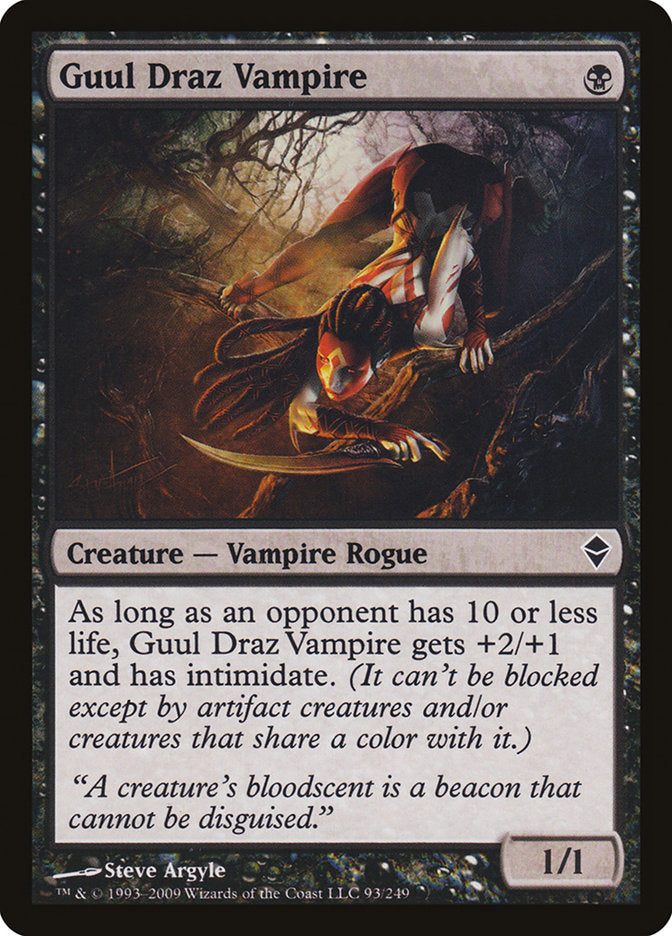 Guul Draz Vampire (93) [Zendikar] | Odin's Place