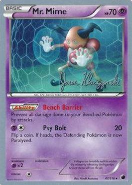 Mr. Mime (47/116) (Darkrai Deck - Jason Klaczynski) [World Championships 2013] | Odin's Place