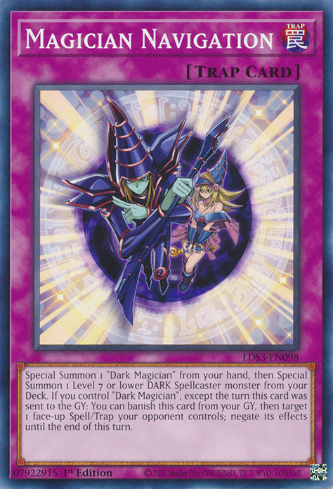 Magician Navigation [LDS3-EN098] Common | Odin's Place