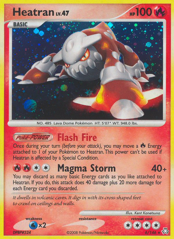 Heatran (6/146) [Diamond & Pearl: Legends Awakened] | Odin's Place