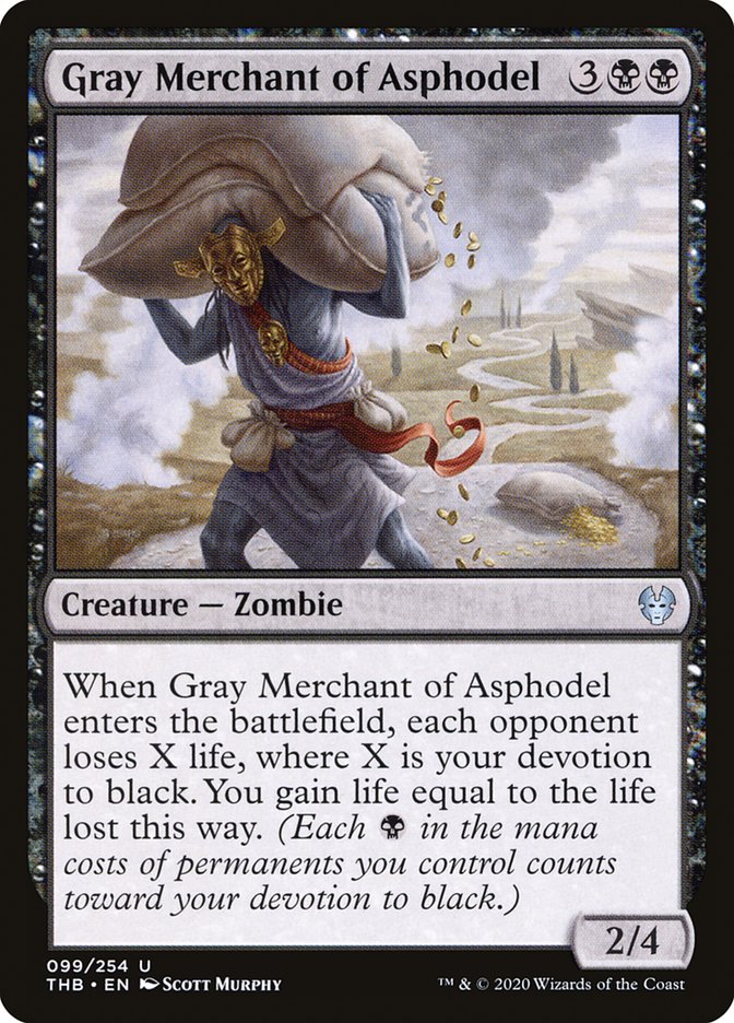 Gray Merchant of Asphodel [Theros Beyond Death] | Odin's Place