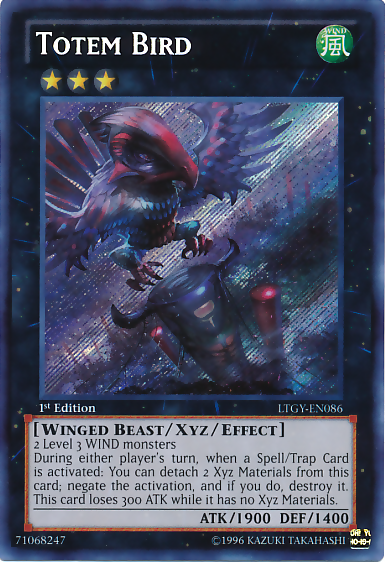 Totem Bird [LTGY-EN086] Secret Rare | Odin's Place