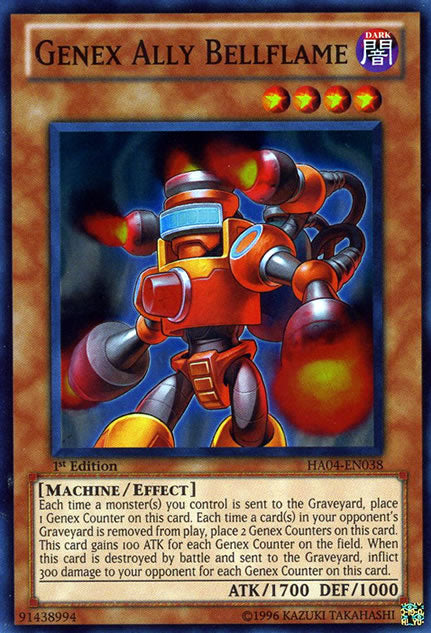 Genex Ally Bellflame [HA04-EN038] Super Rare | Odin's Place