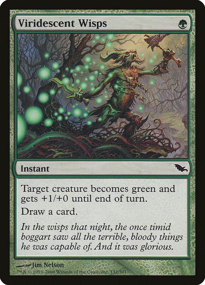 Viridescent Wisps (132) [Shadowmoor] | Odin's Place