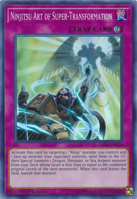 Ninjitsu Art of Super-Transformation [SHVA-EN029] Super Rare | Odin's Place