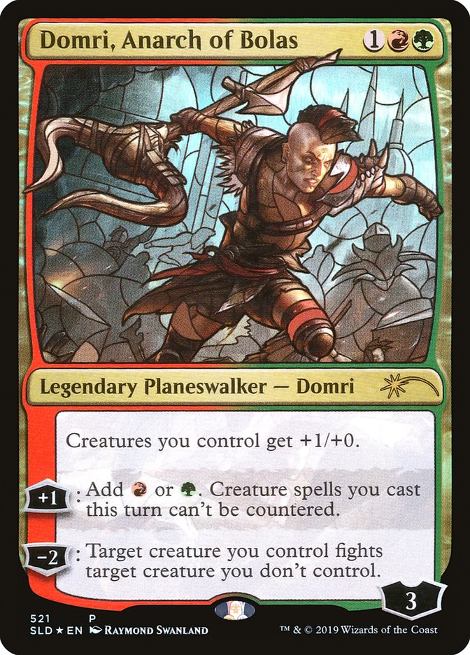 Domri, Anarch of Bolas (Stained Glass) [Secret Lair Drop Promos] | Odin's Place