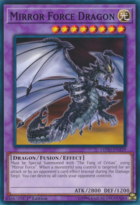 Mirror Force Dragon [LEDD-ENA39] Common | Odin's Place