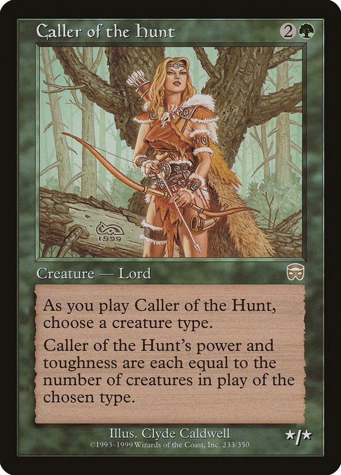 Caller of the Hunt (233) [Mercadian Masques] | Odin's Place