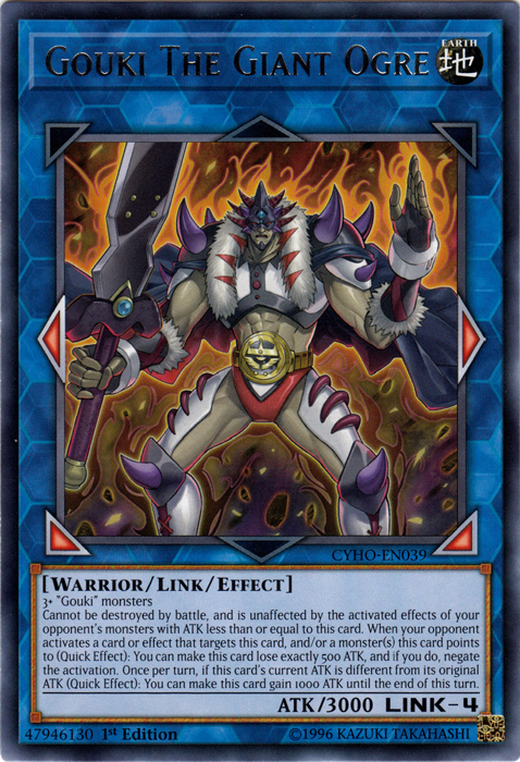 Gouki The Giant Ogre [CYHO-EN039] Rare | Odin's Place