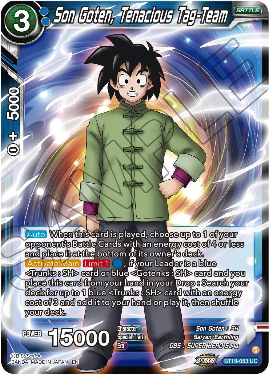 Son Goten, Tenacious Tag-Team (BT19-053) [Fighter's Ambition] | Odin's Place