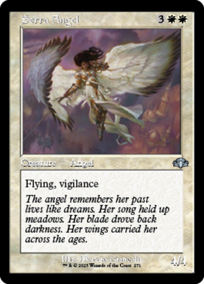 Serra Angel (Retro) [Dominaria Remastered] | Odin's Place