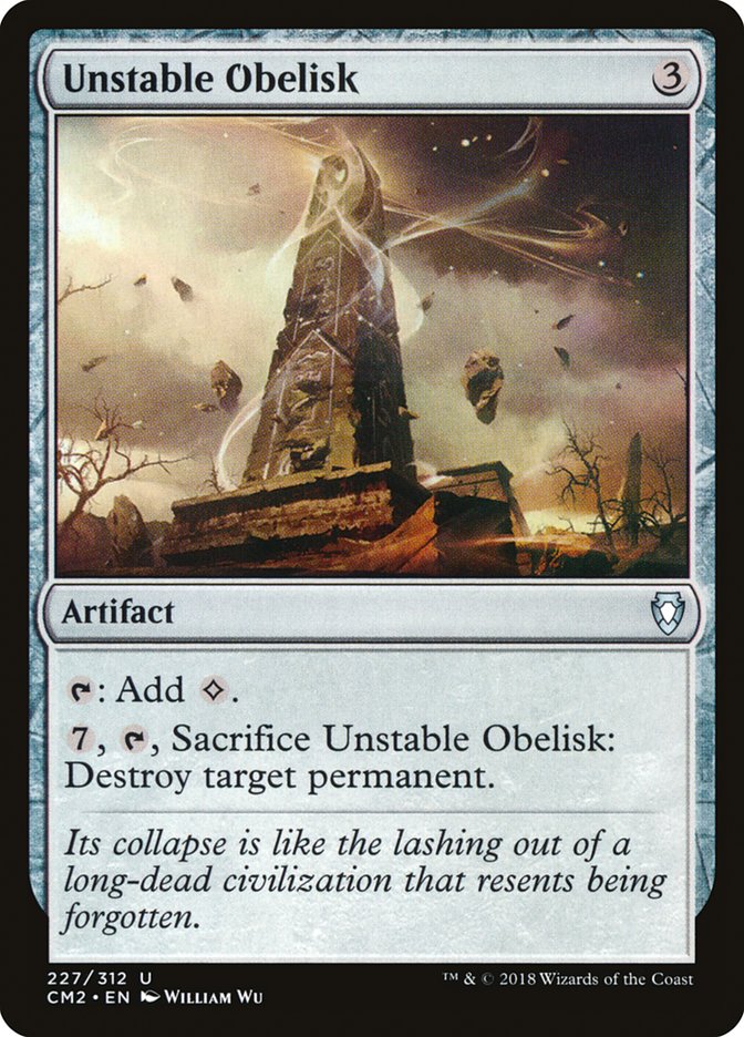 Unstable Obelisk (227) [Commander Anthology Volume II] | Odin's Place