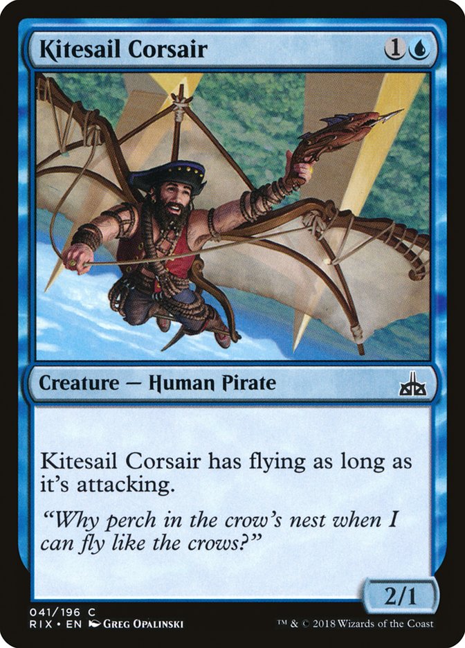Kitesail Corsair (41) [Rivals of Ixalan] | Odin's Place