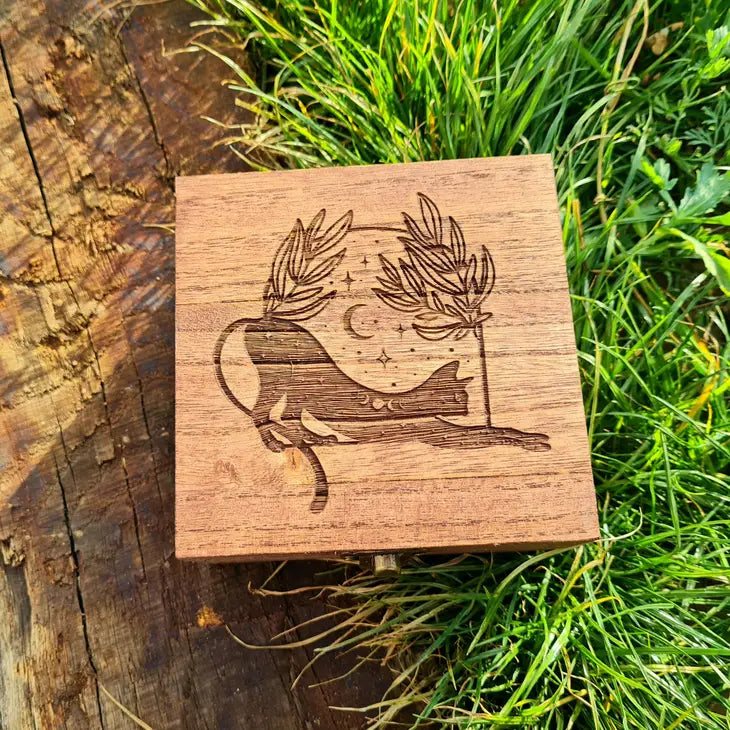 Critit Etched Dice Box Square Assorted Styles | Odin's Place