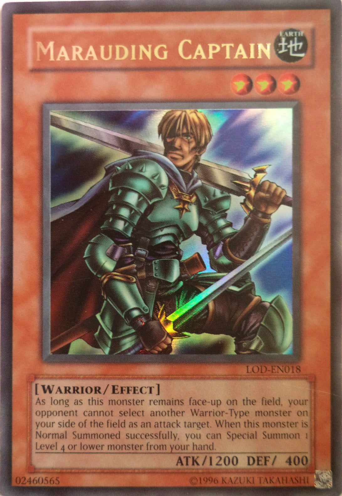 Marauding Captain [LOD-EN018] Ultra Rare | Odin's Place