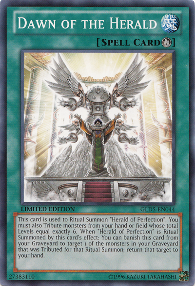 Dawn of the Herald [GLD5-EN044] Common | Odin's Place