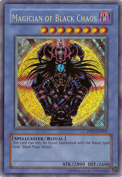 Magician of Black Chaos [PP01-EN001] Secret Rare | Odin's Place