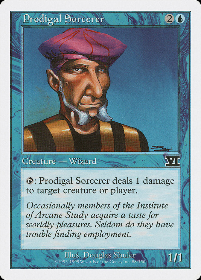 Prodigal Sorcerer (88) [Classic Sixth Edition] | Odin's Place