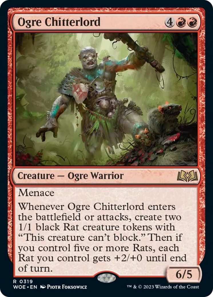 Ogre Chitterlord [Wilds of Eldraine] | Odin's Place