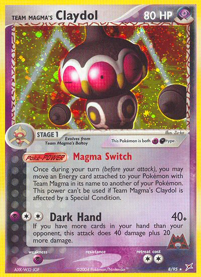 Team Magma's Claydol (8/95) [EX: Team Magma vs Team Aqua] | Odin's Place