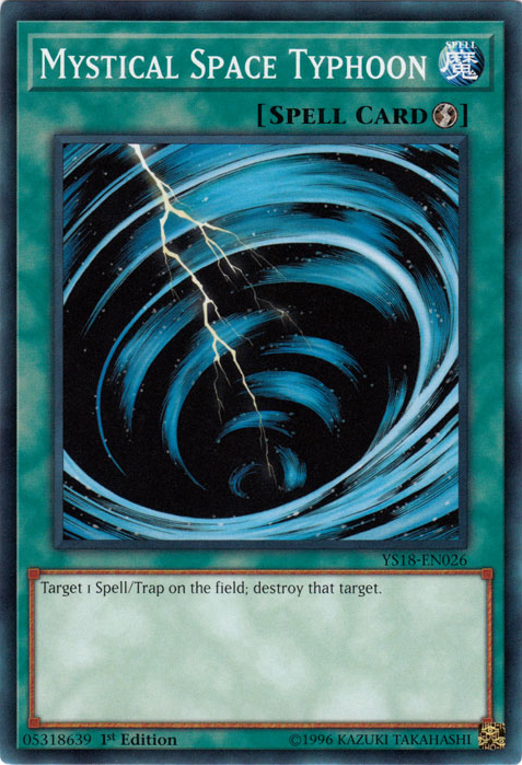 Mystical Space Typhoon [YS18-EN026] Common | Odin's Place