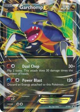 Garchomp EX (XY09) (Jumbo Card) [XY: Black Star Promos] | Odin's Place
