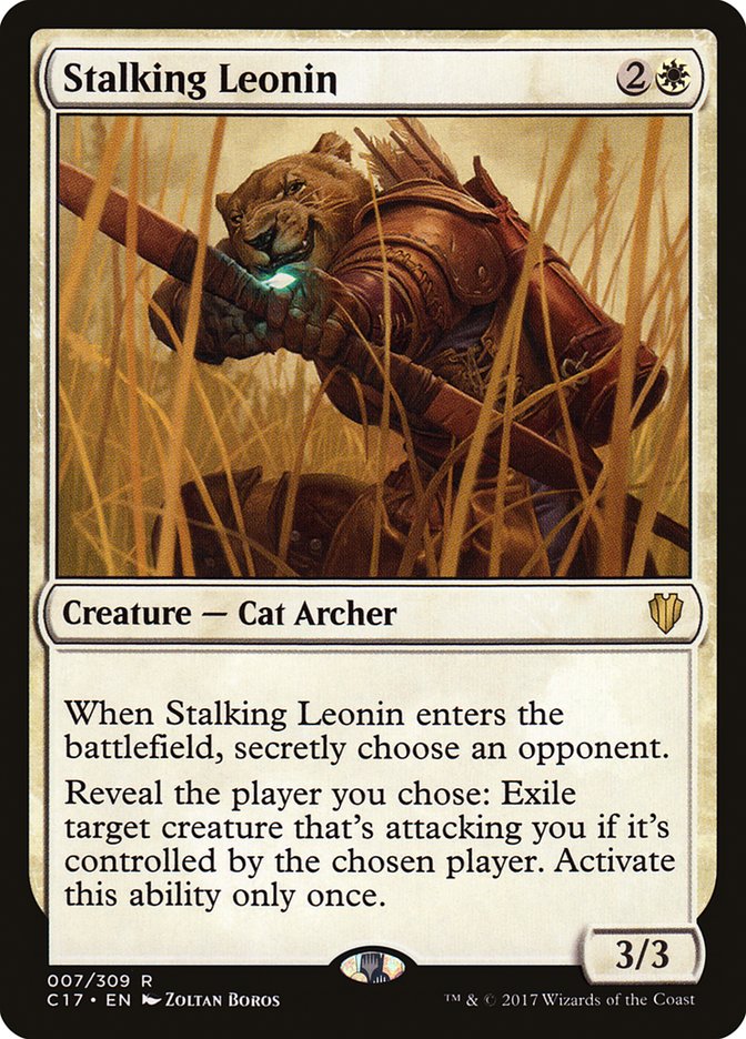 Stalking Leonin (7) [Commander 2017] | Odin's Place