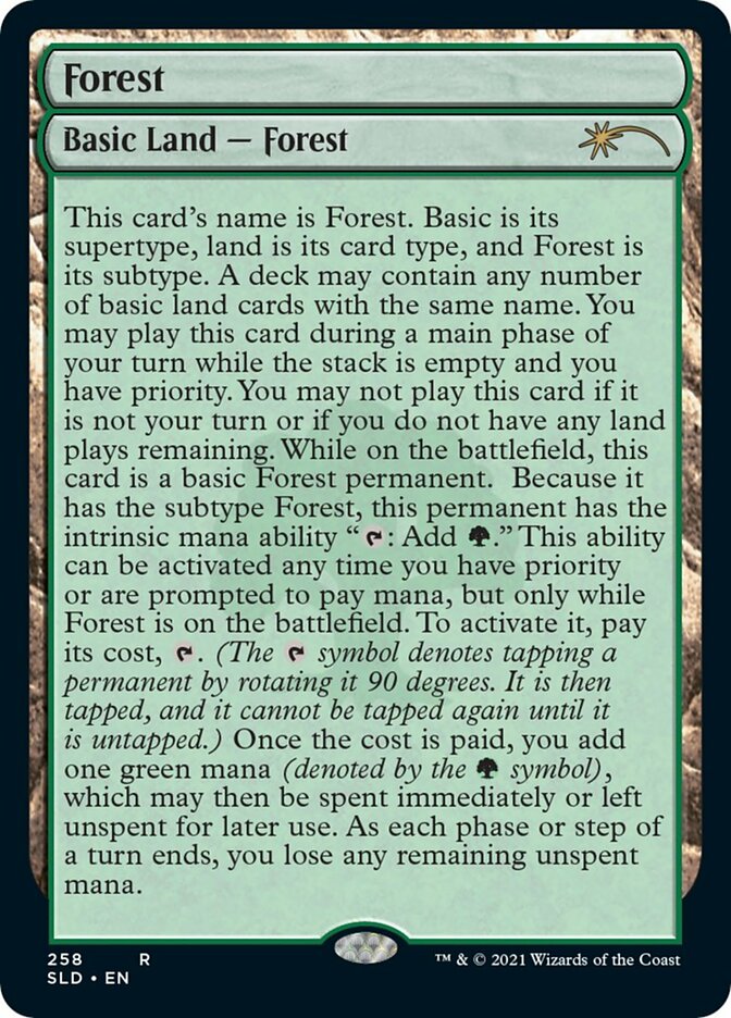 Forest (258) [Secret Lair Drop Series] | Odin's Place