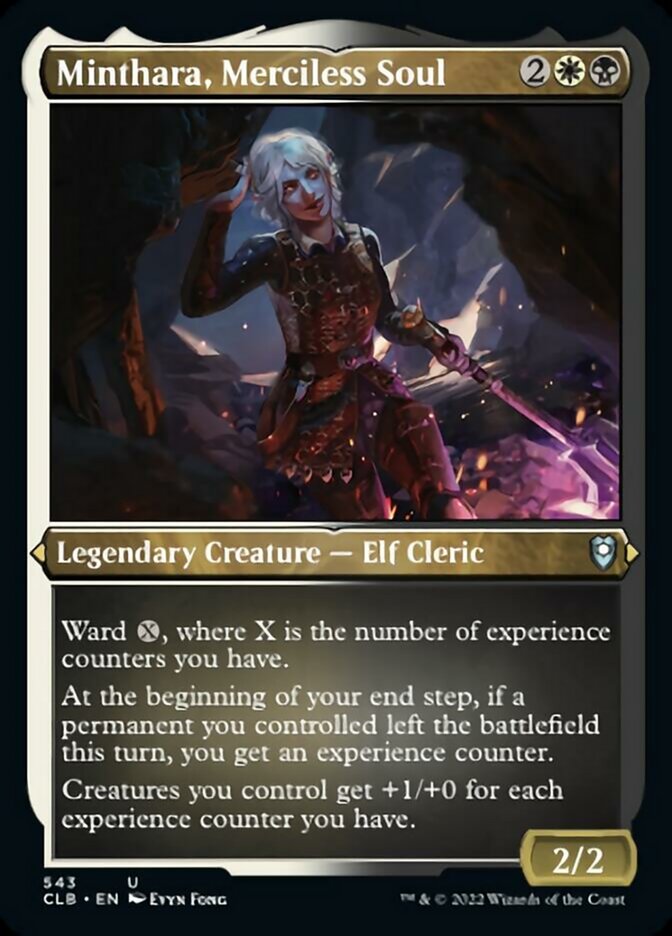 Minthara, Merciless Soul (Foil Etched) [Commander Legends: Battle for Baldur's Gate] | Odin's Place