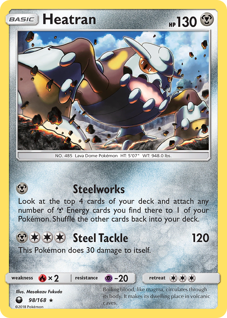 Heatran (98/168) [Sun & Moon: Celestial Storm] | Odin's Place