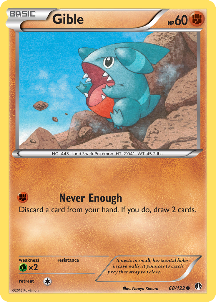 Gible (68/122) [XY: BREAKpoint] | Odin's Place