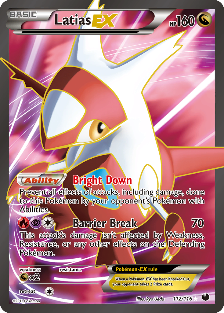 Latias EX (112/116) [Black & White: Plasma Freeze] | Odin's Place