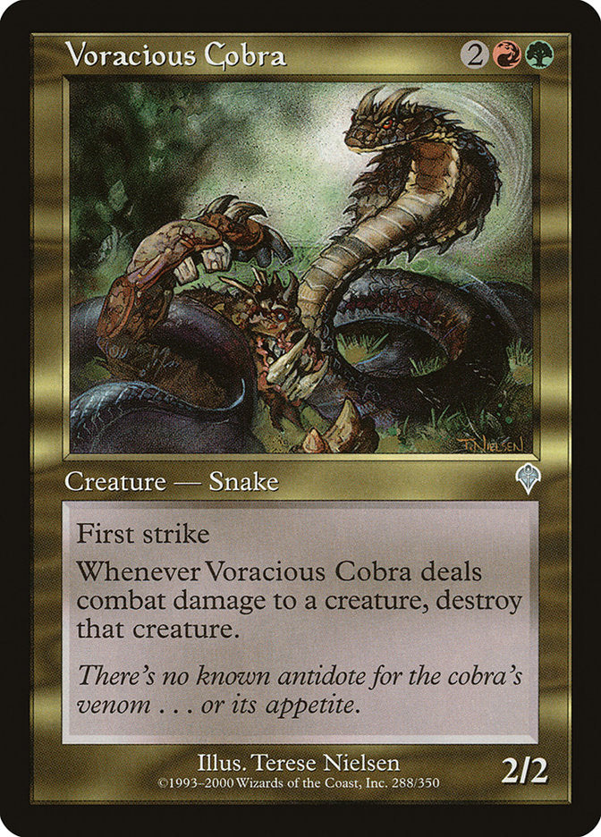 Voracious Cobra (288) [Invasion] | Odin's Place