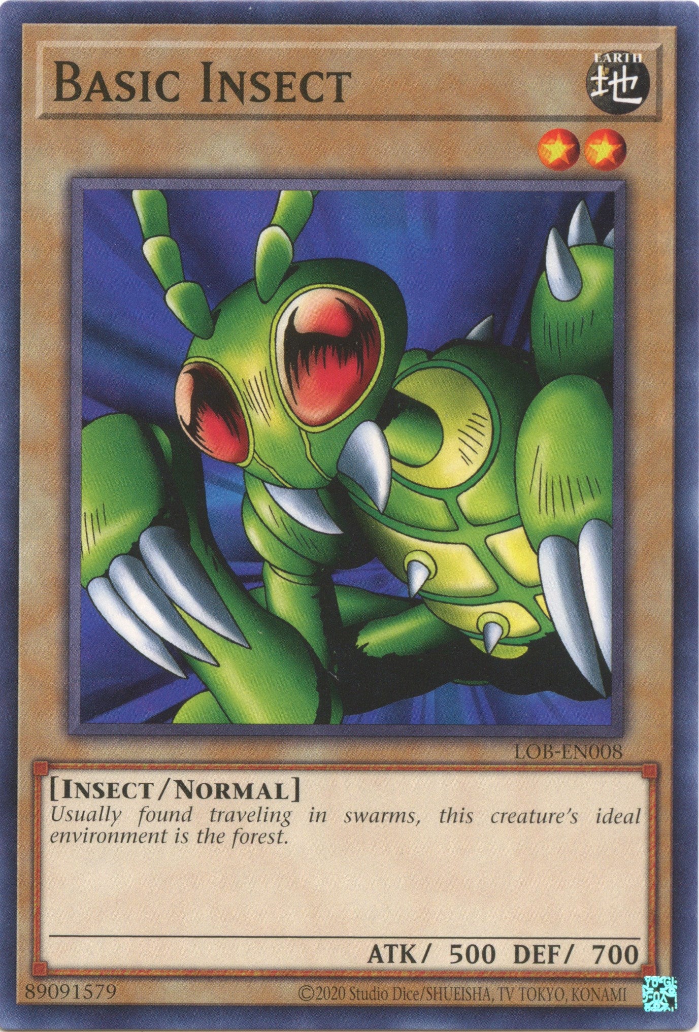 Basic Insect (25th Anniversary) [LOB-EN008] Common | Odin's Place