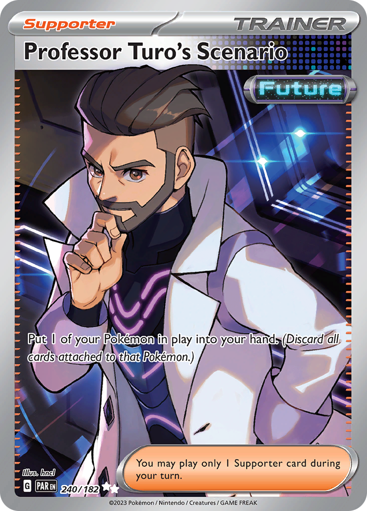 Professor Turo's Scenario (240/182) [Scarlet & Violet: Paradox Rift] | Odin's Place