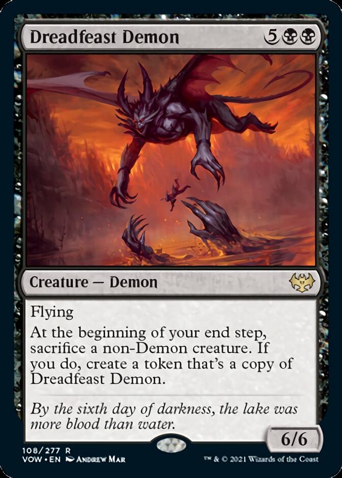 Dreadfeast Demon [Innistrad: Crimson Vow] | Odin's Place