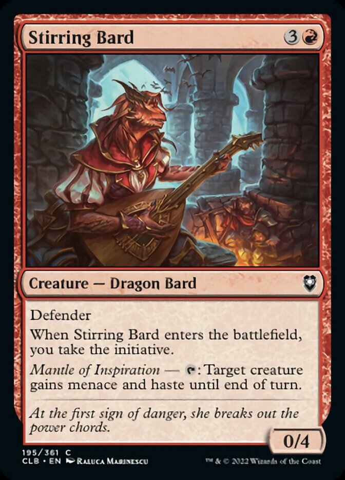 Stirring Bard [Commander Legends: Battle for Baldur's Gate] | Odin's Place