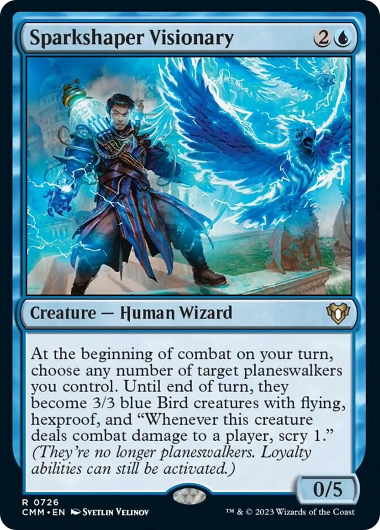 Sparkshaper Visionary [Commander Masters] | Odin's Place