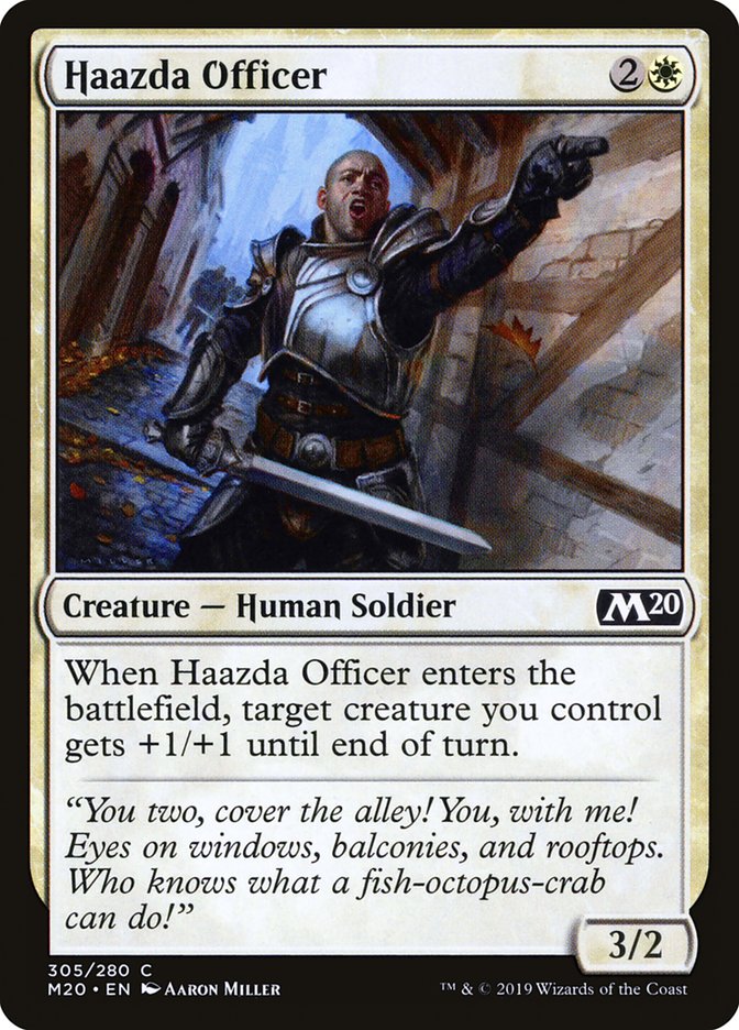Haazda Officer [Core Set 2020] | Odin's Place