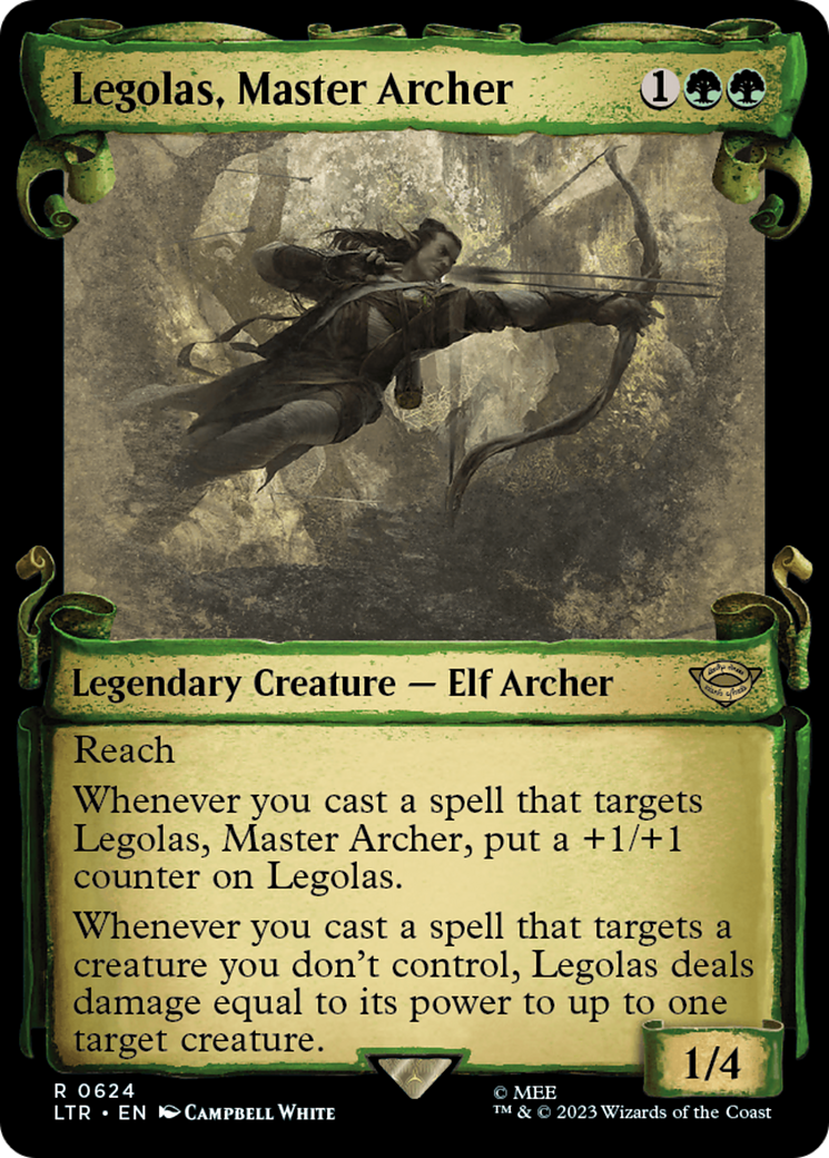Legolas, Master Archer [The Lord of the Rings: Tales of Middle-Earth Showcase Scrolls] | Odin's Place