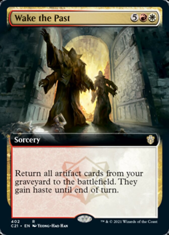 Wake the Past (Extended Art) [Commander 2021] | Odin's Place