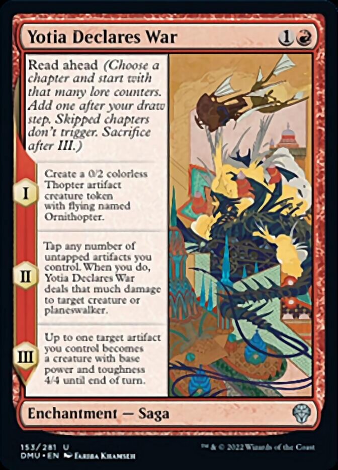 Yotia Declares War [Dominaria United] | Odin's Place
