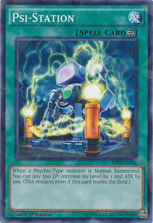 Psi-Station [BP03-EN156] Shatterfoil Rare | Odin's Place